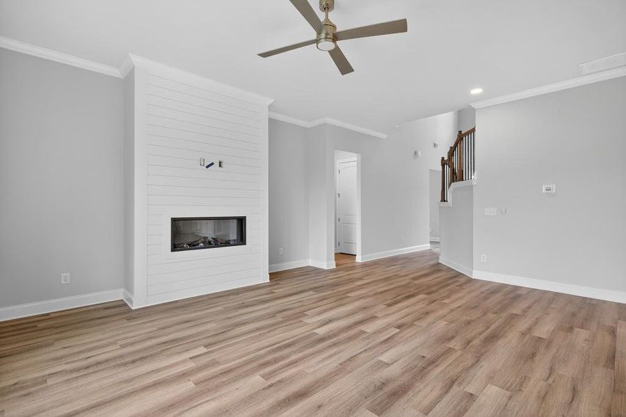 Spacious, unfurnished interior of a new home in Traditions Of Braselton, Jefferson (Image 39). Spacious, unfurnished interior of a new home in Traditions Of Braselton, Jefferson (Image 39).