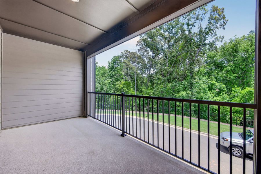 Exterior details and patio area of a home in Old Town Village, Waxhaw (Image 24).