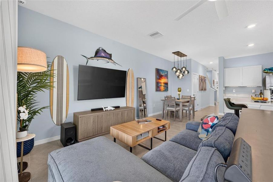 Furnished interior view inside a new home in Mangrove Point, Apollo Beach (Image 15).