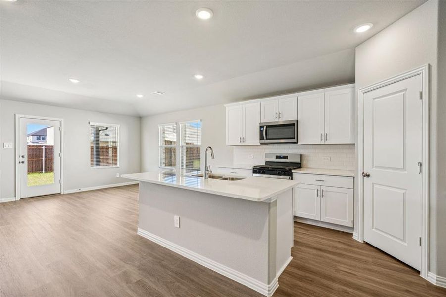 Photo is not of the actual home, but is an inspirational photo of builder’s model home and may depict options, furnishings, and/or decorator features that are not included.