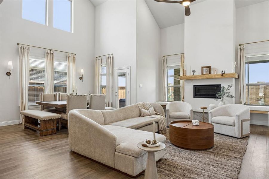 Furnished interior view inside a new home in , Little Elm (Image 30).