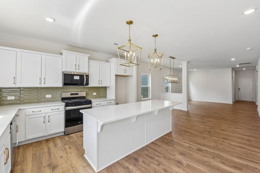 Furnished interior view inside a new home in Edgewater - The Cottages, Lancaster (Image 9).