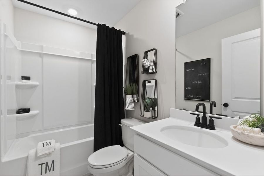 Furnished interior view inside a new home in Dreycott, Lawrenceville (Image 22).