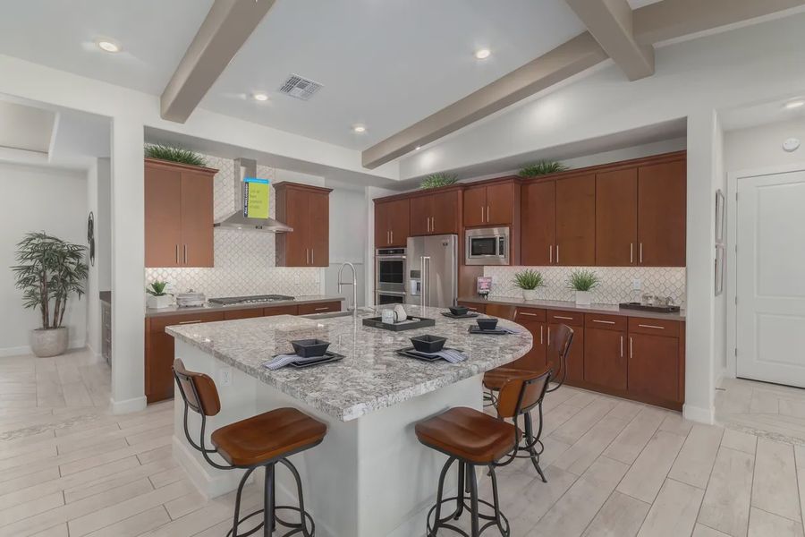 Furnished interior view inside a new home in Bellero Estates, Queen Creek (Image 10).