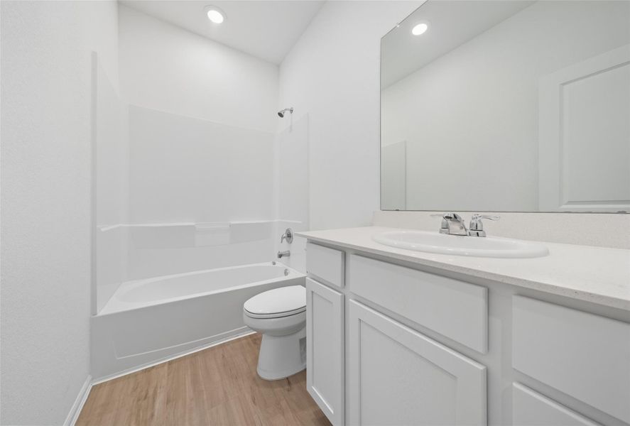 Furnished interior view inside a new home in Newport Preserve, Crosby (Image 5). Furnished interior view inside a new home in Newport Preserve, Crosby (Image 5).