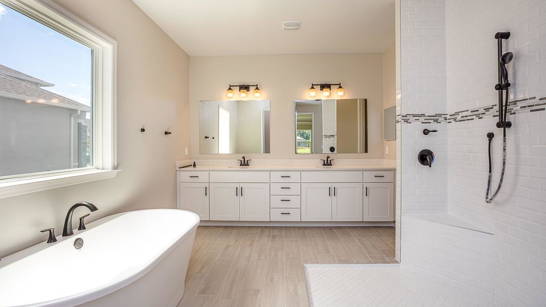 Representative furnished interior of a home built from the Verona by Maronda Homes in Coastal Communities, Edgewater (Image 9).
