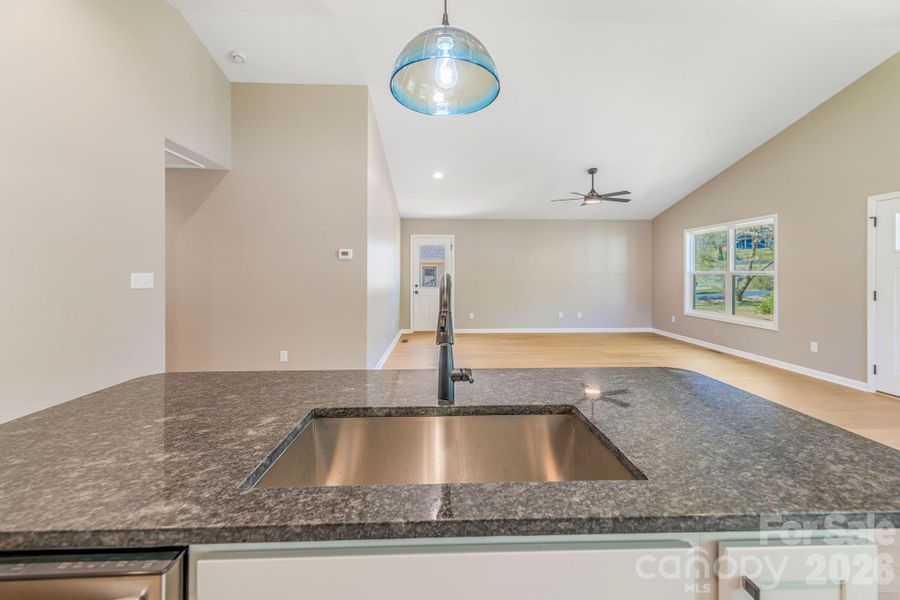 Close-up of interior finishes inside a home in , Waynesville (Image 11).