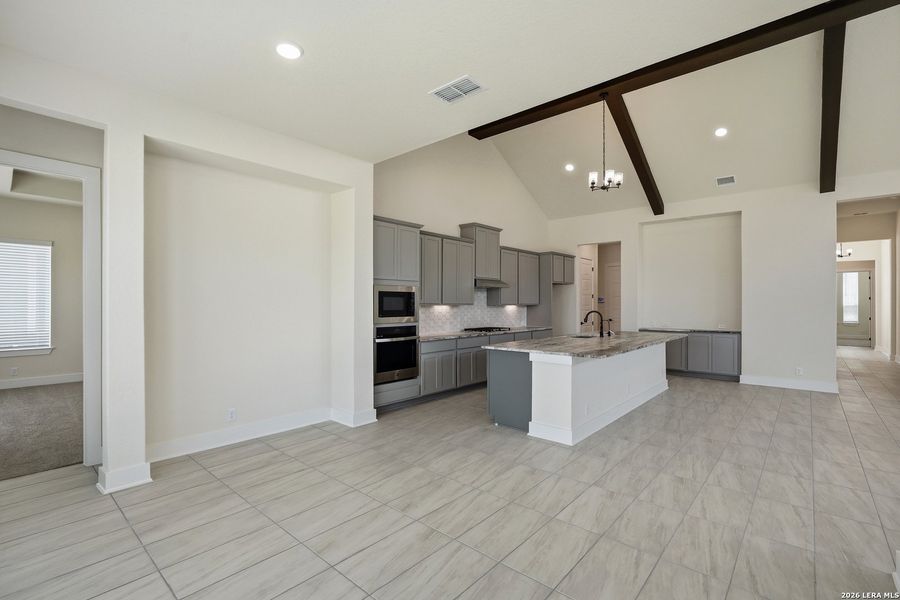 Furnished interior view inside a new home in , Boerne (Image 9).