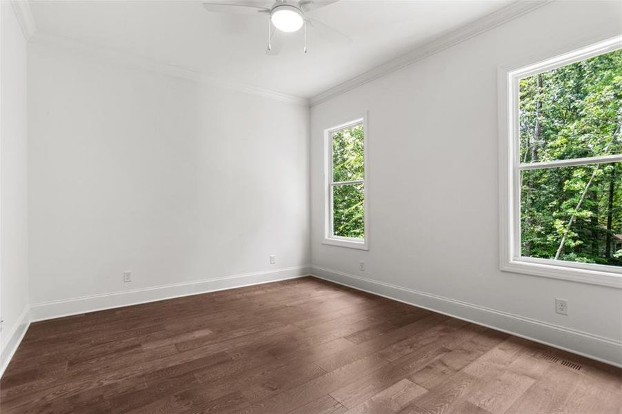 Spacious, unfurnished interior of a new home in , Marietta (Image 20).