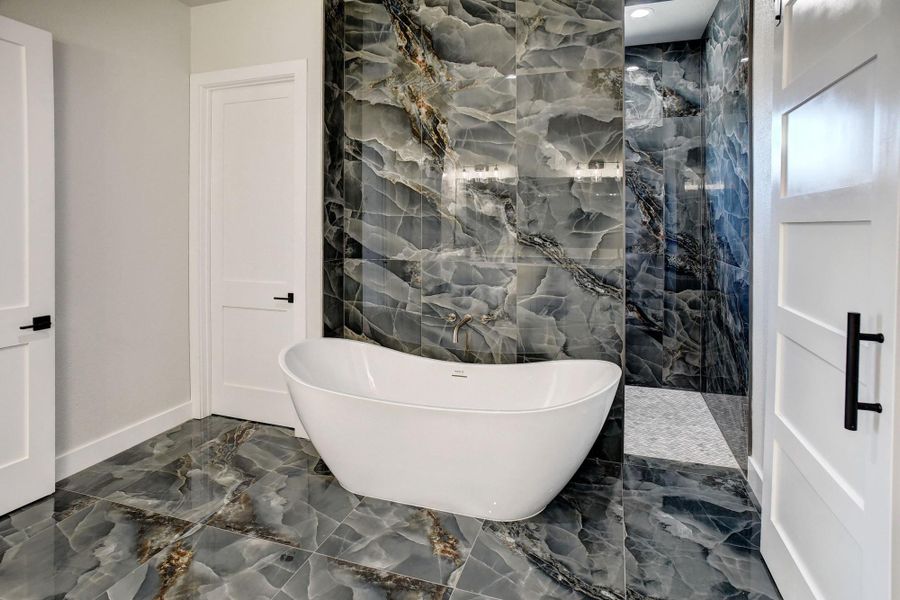 Furnished interior view inside a new home in , Bastrop (Image 8).