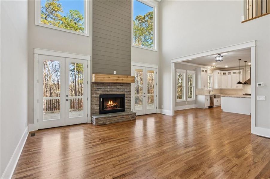 Spacious, unfurnished interior of a new home in , Dawsonville (Image 26).