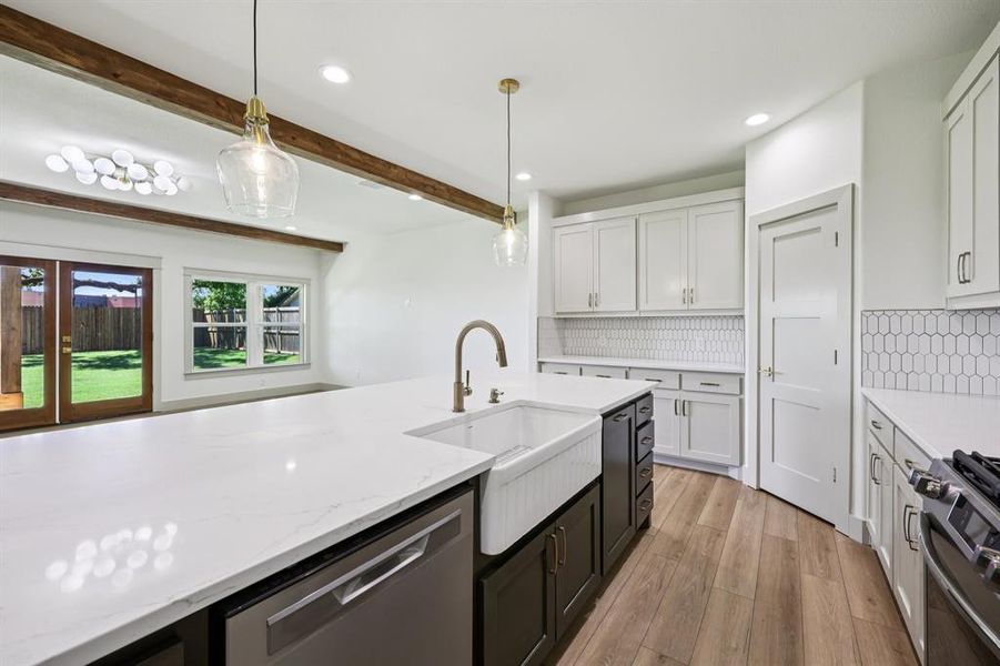 Furnished interior view inside a new home in , North Richland Hills (Image 13).