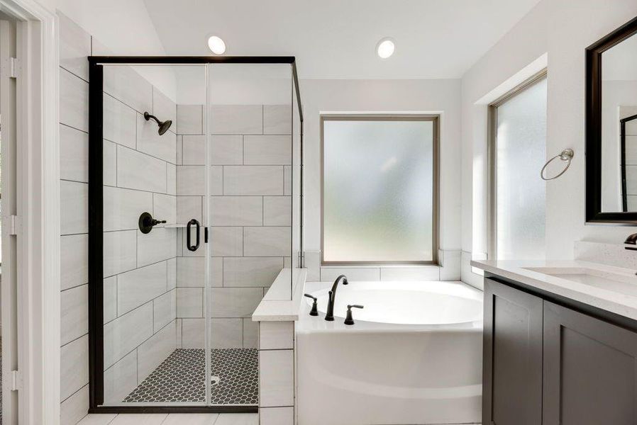 Furnished interior view inside a new home in , Boyd (Image 10).