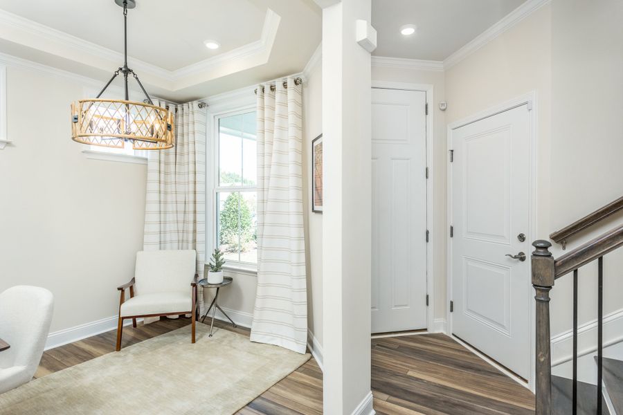 Furnished interior view inside a new home in Del Webb Southern Harmony, Murfreesboro (Image 4). Furnished interior view inside a new home in Del Webb Southern Harmony, Murfreesboro (Image 4).