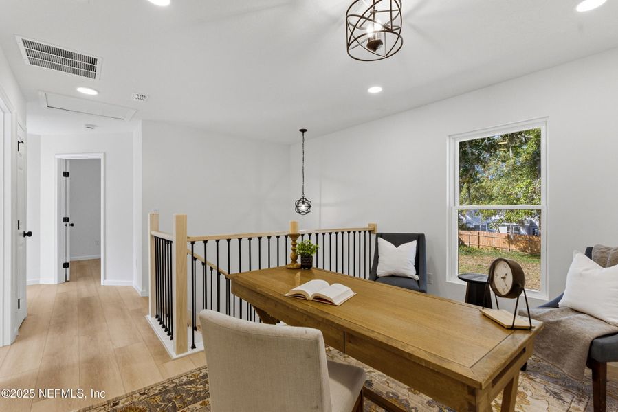 Furnished interior view inside a new home in , Jacksonville (Image 39).