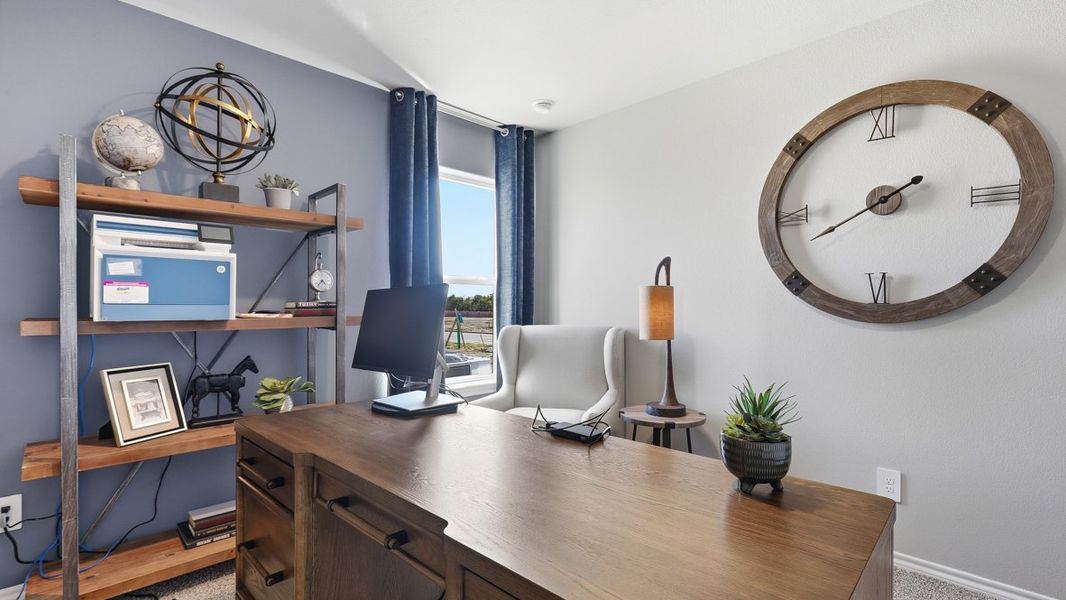 Furnished interior view inside a new home in Longhorn Estates, Fort Worth (Image 38).