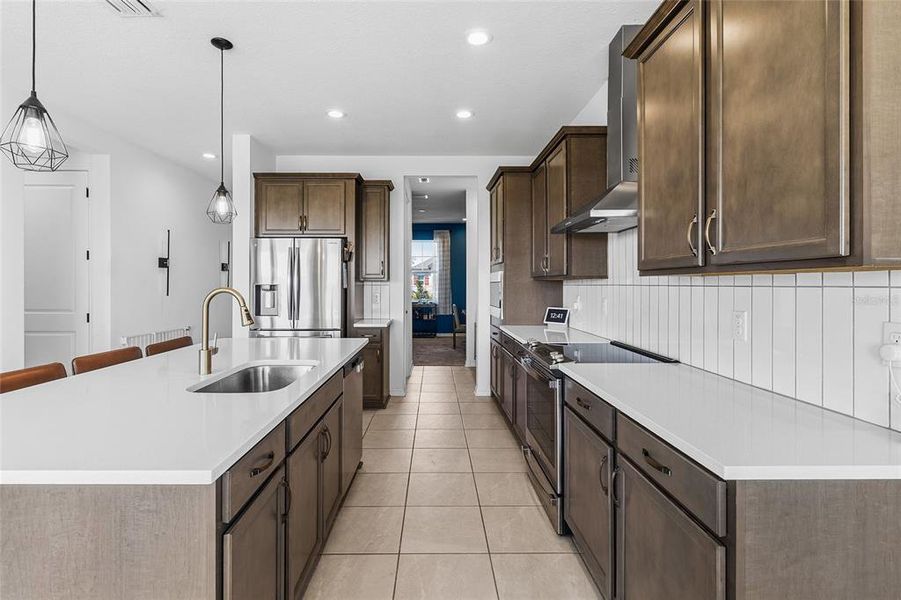 Furnished interior view inside a new home in Isles at Bayview, Parrish (Image 57).