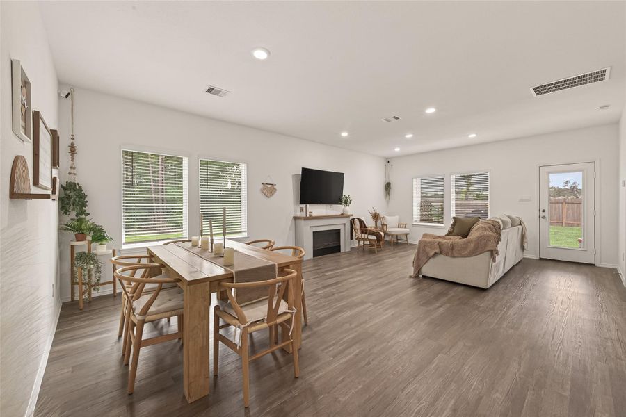 Furnished interior view inside a new home in Grand Pines, Magnolia (Image 12).