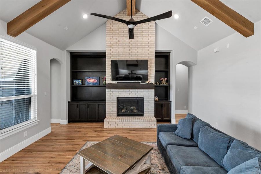 Furnished interior view inside a new home in , Godley (Image 5).