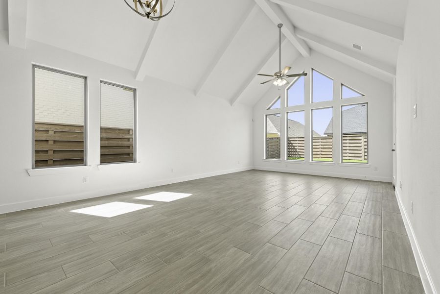 Spacious, unfurnished interior of a new home in Austin Point, Richmond (Image 17).