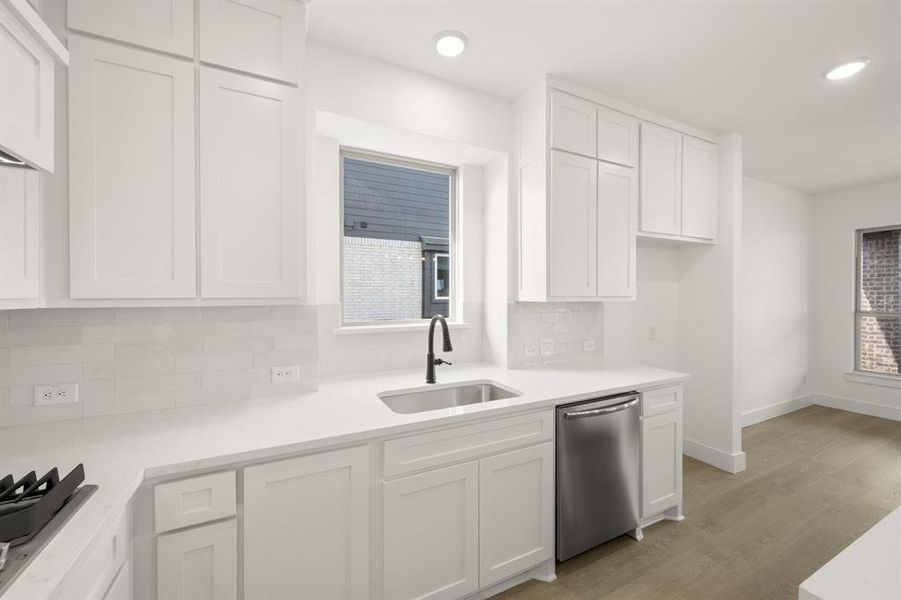 Furnished interior view inside a new home in Westside Preserve, Midlothian (Image 11).