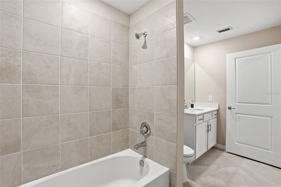 Furnished interior view inside a new home in , Punta Gorda (Image 12).