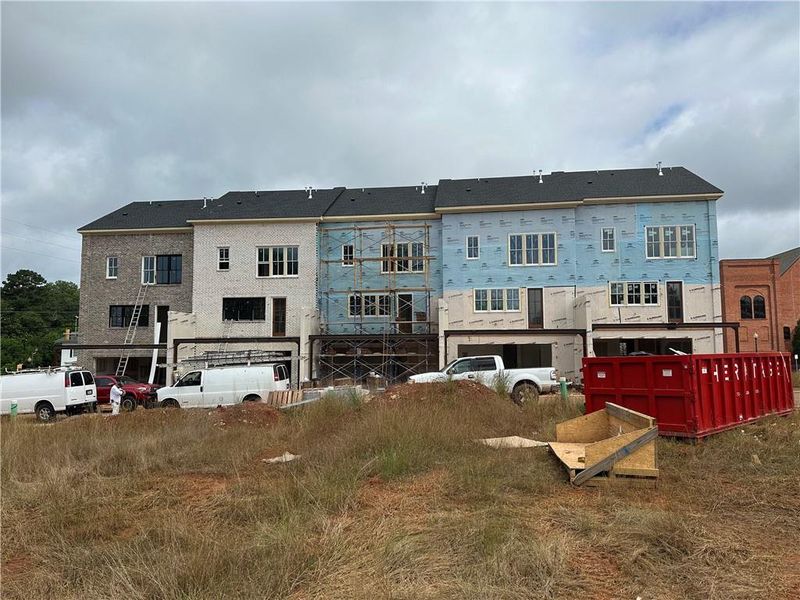 Front exterior of a new home in , Cartersville, GA, highlighting curb appeal (Image 6). Front exterior of a new home in , Cartersville, GA, highlighting curb appeal (Image 6).