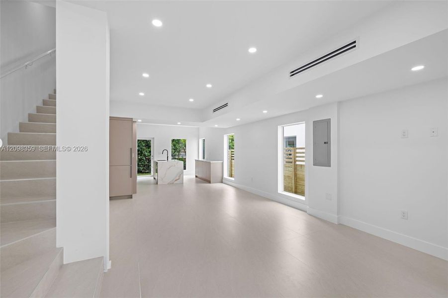 Spacious, unfurnished interior of a new home in , South Miami (Image 15). Spacious, unfurnished interior of a new home in , South Miami (Image 15).