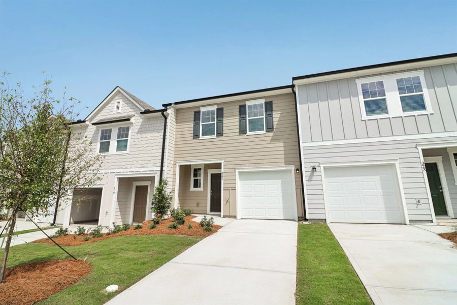 Representative exterior photo of a completed home built from the Cosmos by Starlight Homes in Chestnut Grove, Douglasville, GA (Image 2).