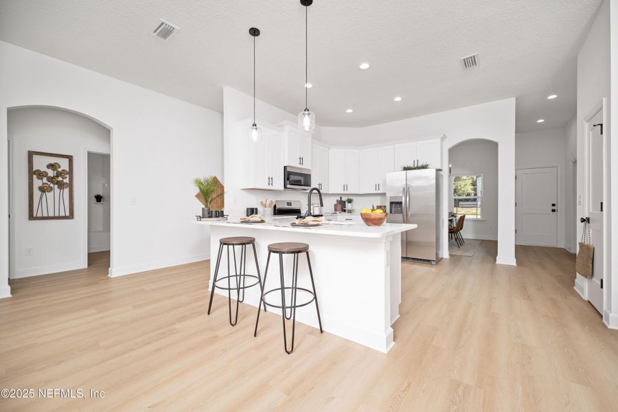 Furnished interior view inside a new home in , Keystone Heights (Image 11).