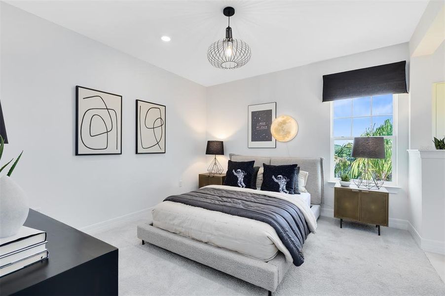 Furnished interior view inside a new home in Winter Grove, Winter Garden (Image 17).