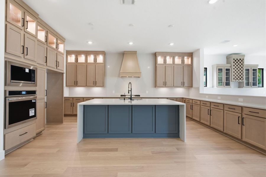 Furnished interior view inside a new home in Friendswood Trails 70' Homesites, Friendswood (Image 5).