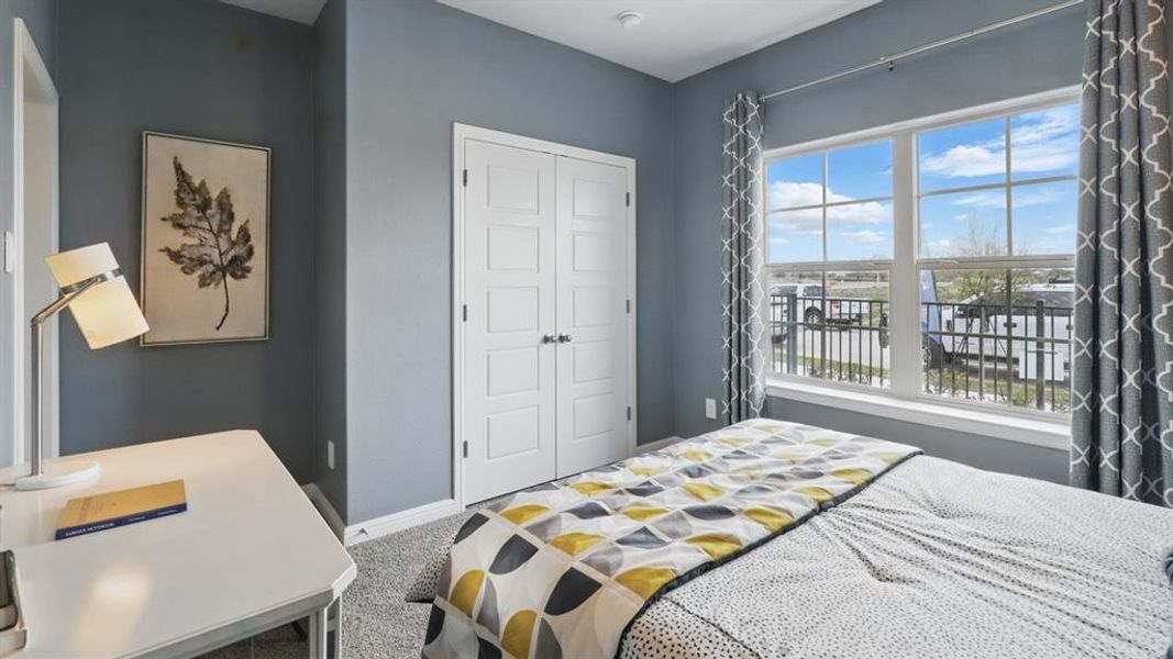 Furnished interior view inside a new home in Monarch at the Meadows, Denton (Image 11). Furnished interior view inside a new home in Monarch at the Meadows, Denton (Image 11).