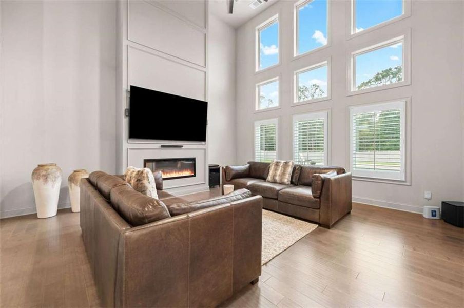 Furnished interior view inside a new home in , Conyers (Image 6).