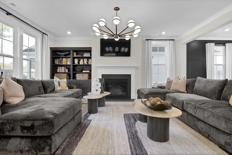 Furnished interior view inside a new home in , Summerville (Image 14).
