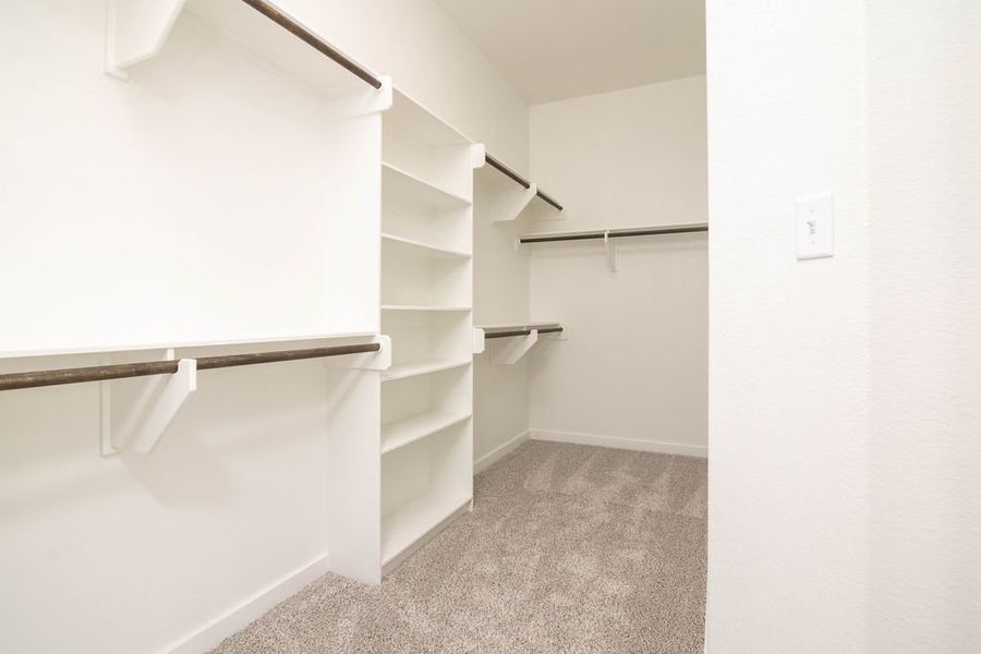 Representative unfurnished interior of a home built from the The Laurel by Avonley Homes in Greens Prairie Reserve, College Station (Image 19).