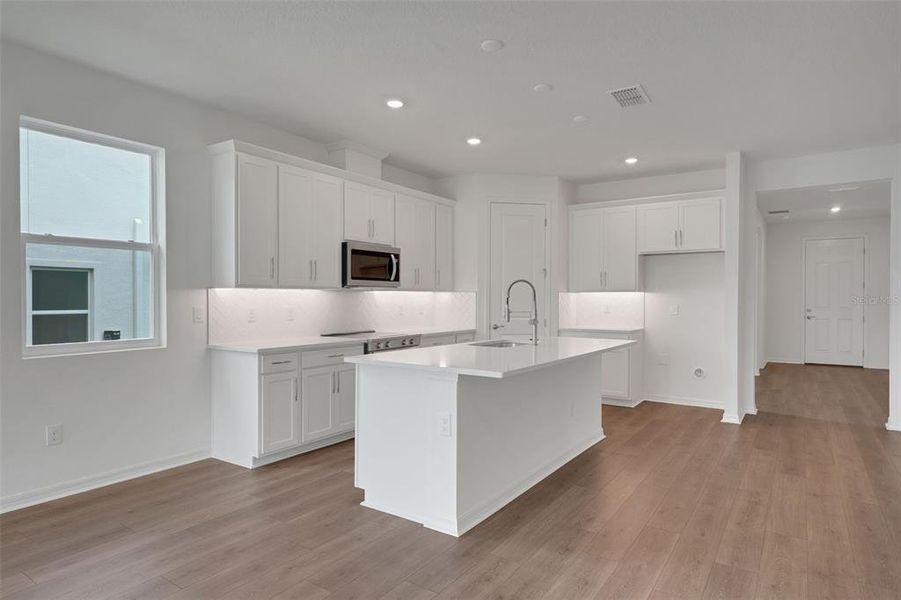 Furnished interior view inside a new home in Tuscan Hills, Dade City (Image 16).