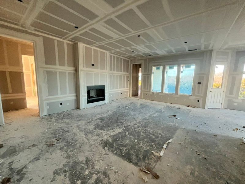 In-progress construction of a new home in Eagle Ridge Estates, Weatherford, TX (Image 10).