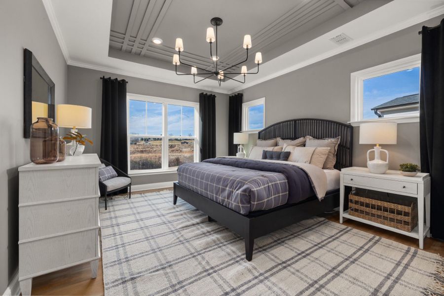 Representative furnished interior of a home built from the Stonebrook by Pulte Homes in Saunders Farm, Fuquay Varina (Image 15).