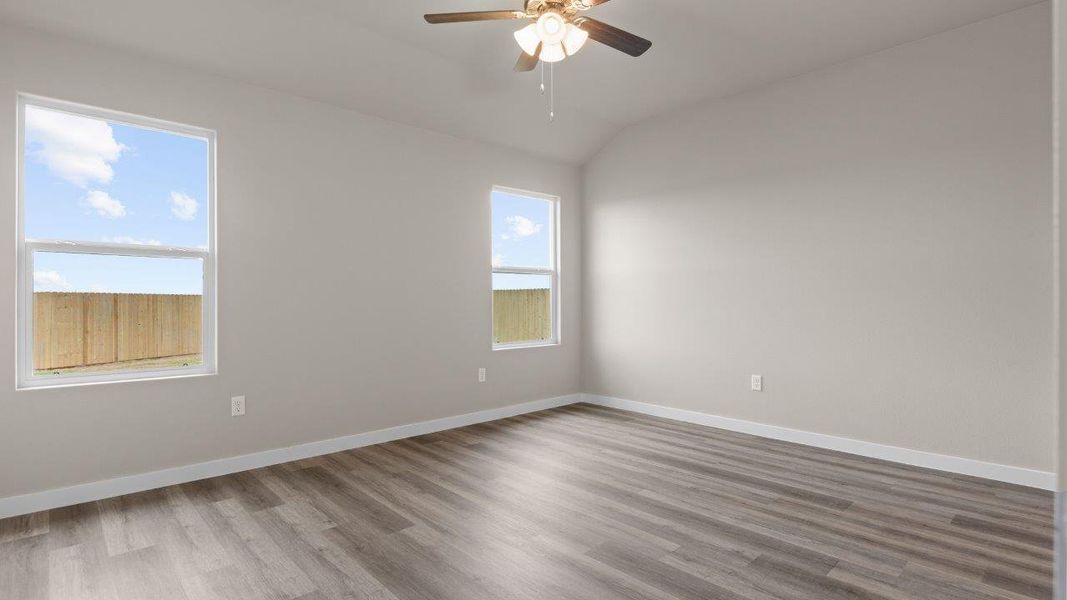 Spacious, unfurnished interior of a new home in Heritage Parks, Abilene (Image 11). Spacious, unfurnished interior of a new home in Heritage Parks, Abilene (Image 11).