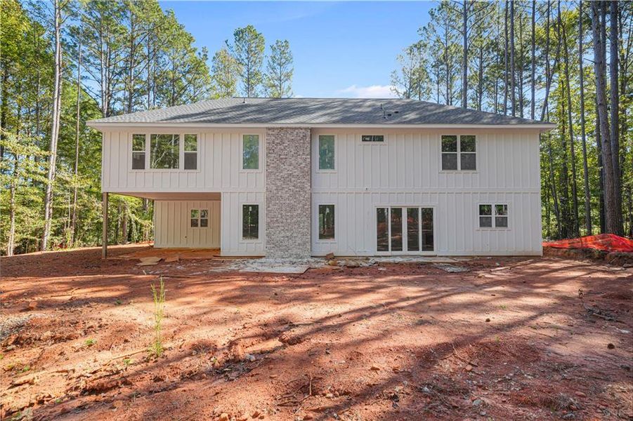 Exterior details and patio area of a home in , Conyers (Image 3).
