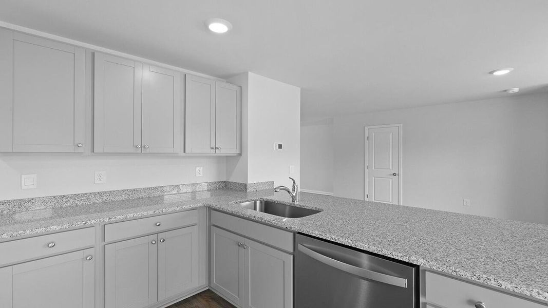 Furnished interior view inside a new home in Pineview North, Summerville (Image 13).