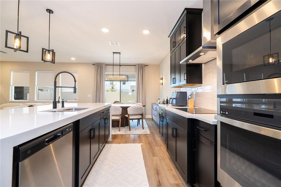 Furnished interior view inside a new home in Eden at Crossprairie, St. Cloud (Image 57).