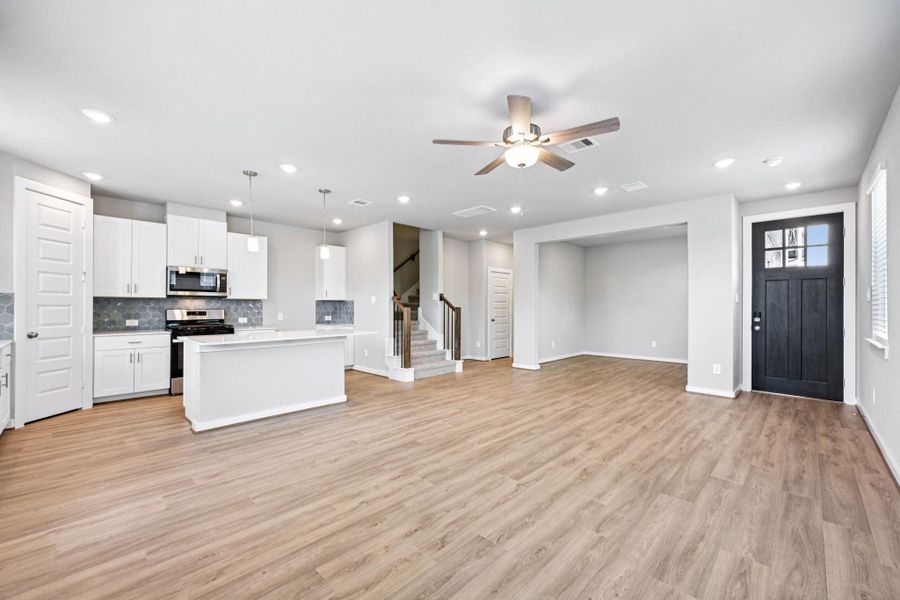 Photo is not of the actual home, but is an inspirational photo of builder’s model home and may depict options, furnishings, and/or decorator features that are not included