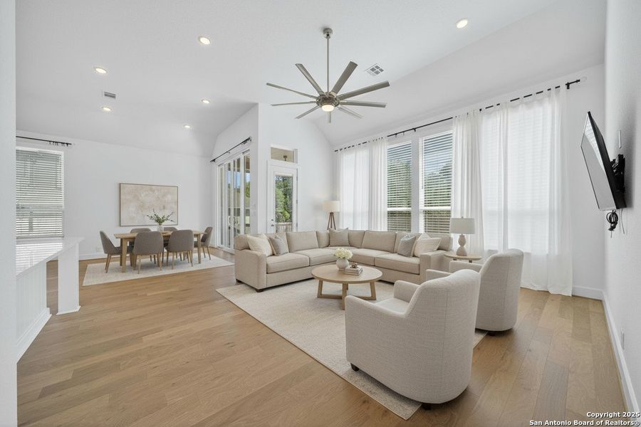 Furnished interior view inside a new home in Front Gate in Fair Oaks Ranch, Fair Oaks Ranch (Image 17). Furnished interior view inside a new home in Front Gate in Fair Oaks Ranch, Fair Oaks Ranch (Image 17).