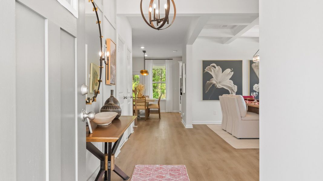 Representative furnished interior of a home built from the Wynwood by DRB Homes in Hamilton Lakes, Loganville (Image 6).