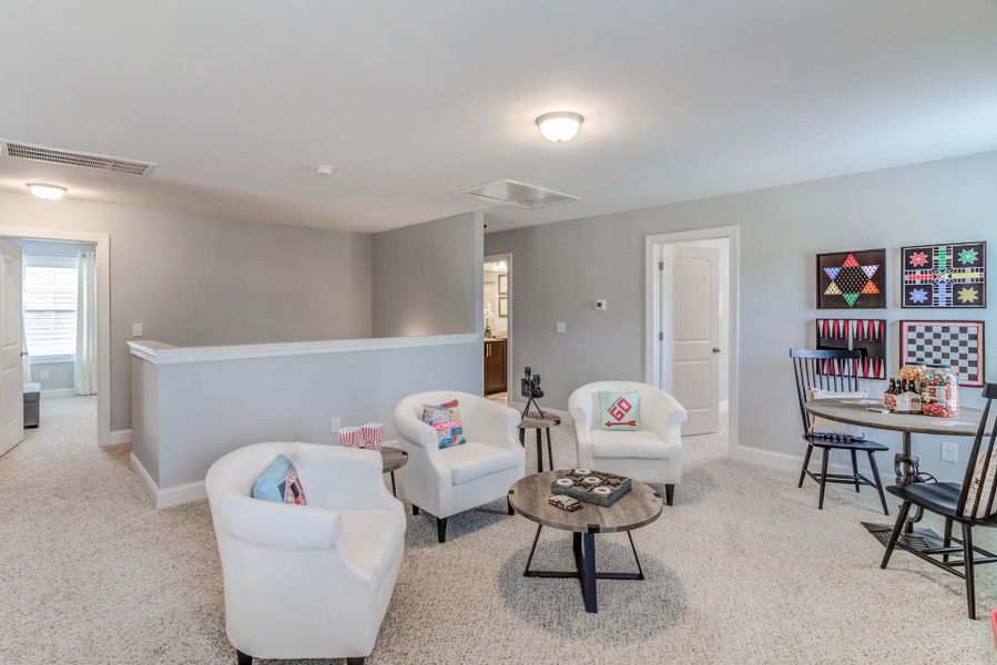 Representative furnished interior of a home built from the Rivermist by Caviness & Cates Communities in Maggie Way, Wendell (Image 266).