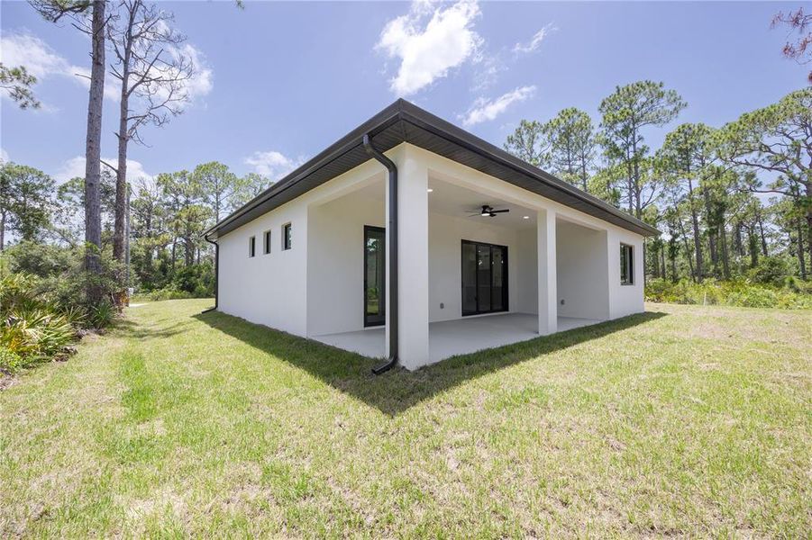 Exterior details and patio area of a home in , North Port (Image 25). Exterior details and patio area of a home in , North Port (Image 25).