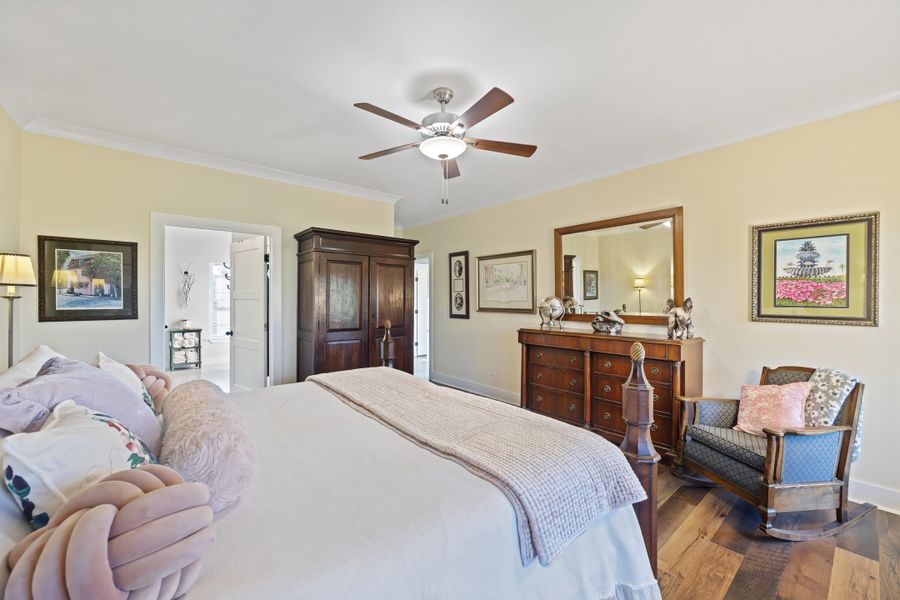 Furnished interior view inside a new home in , Meggett (Image 11).