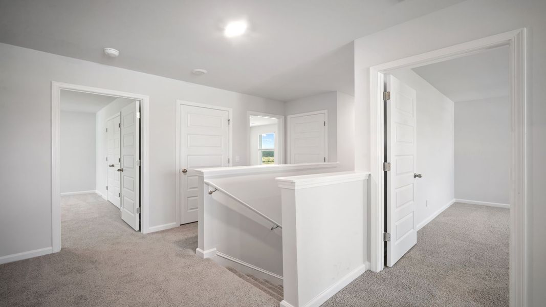 Furnished interior view inside a new home in Holly Oaks, Statesboro (Image 34).